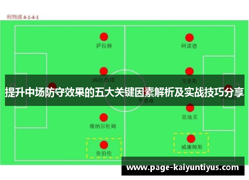 提升中场防守效果的五大关键因素解析及实战技巧分享