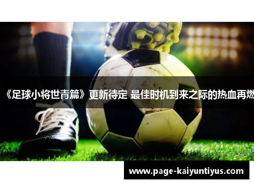 《足球小将世青篇》更新待定 最佳时机到来之际的热血再燃