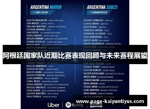 阿根廷国家队近期比赛表现回顾与未来赛程展望 阿根廷国家队近期比赛表现回顾与未来赛程展望