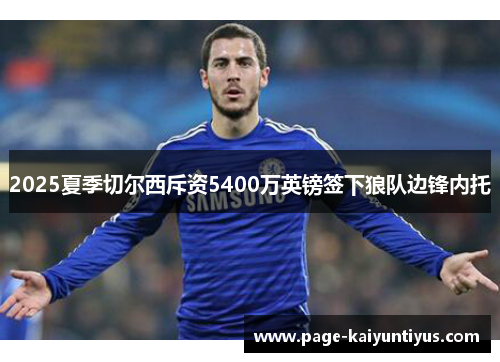 2025夏季切尔西斥资5400万英镑签下狼队边锋内托