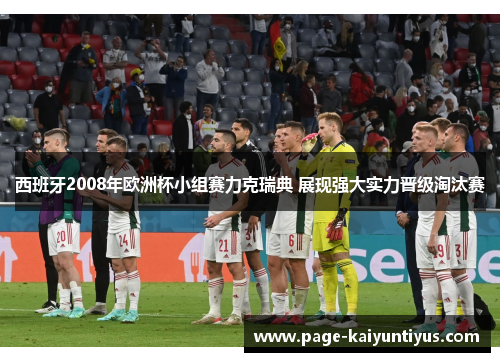 西班牙2008年欧洲杯小组赛力克瑞典 展现强大实力晋级淘汰赛